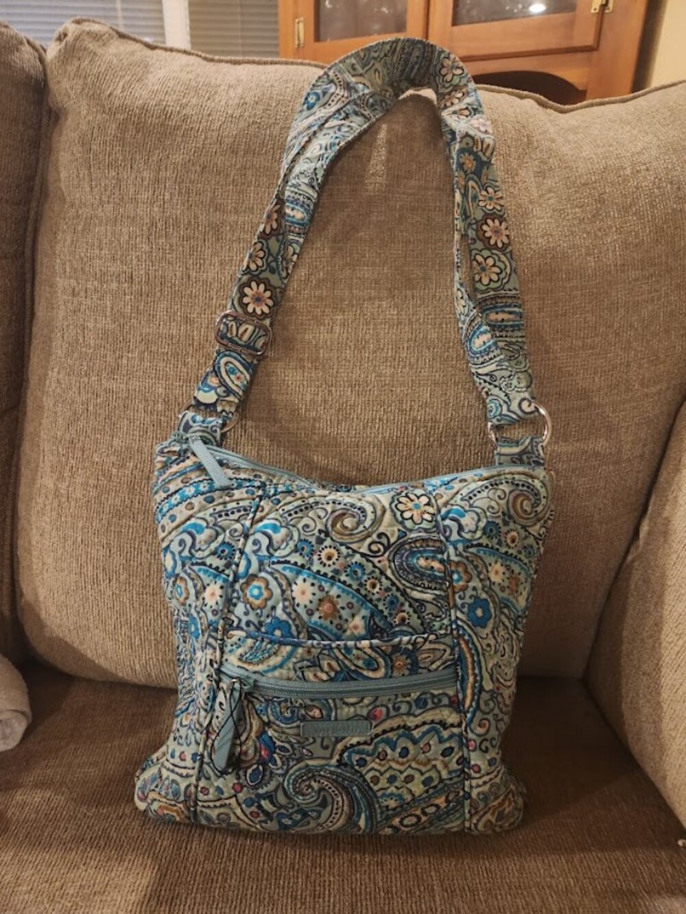 this cute blue vera Bradley bag